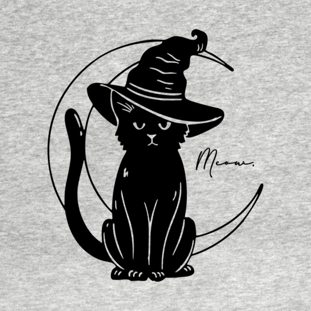 Meow on the Moon by casualteesinc