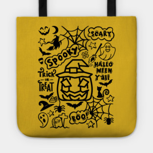 Spooky Halloween Y'all Tote