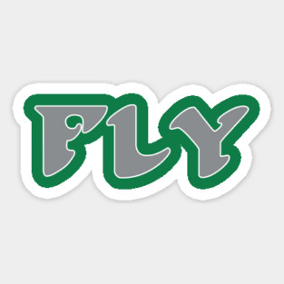 Fly - Retro Philadelphia Football Magnet