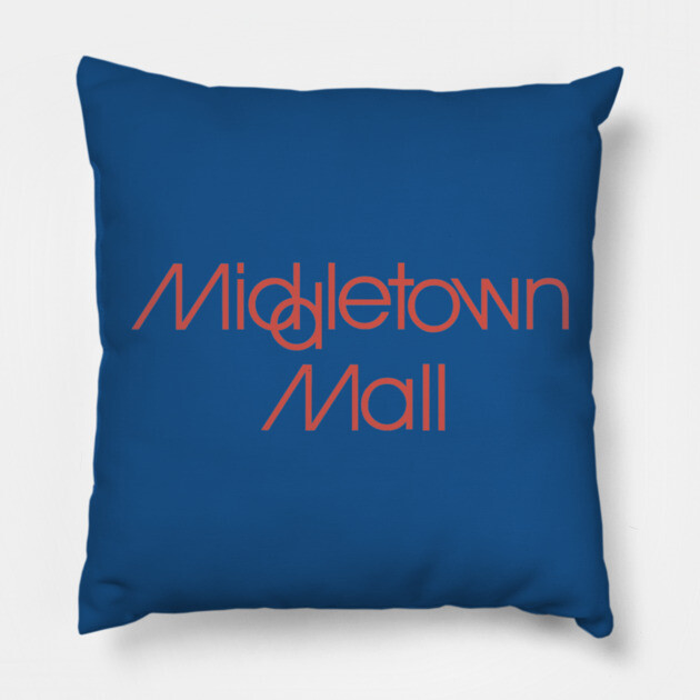 Middletown Mall Fairmont West Virginia Pillow by casualteesinc