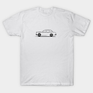 Peugeot 403 Black T-Shirt