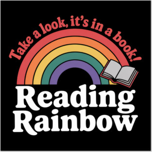 Reading Rainbow Posters and Art