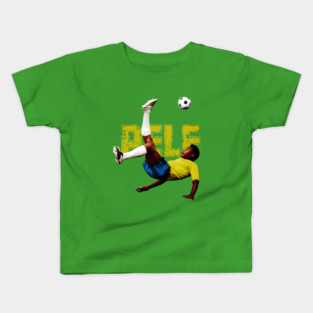 Pele Bicycle Kick Kids T-Shirt