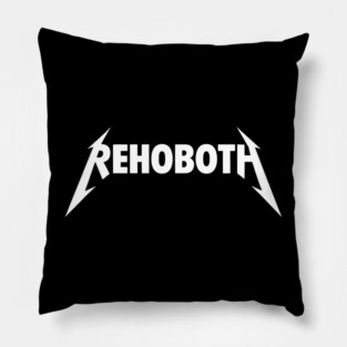 Rehoboth Heavy Metal Logo Pillow