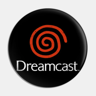 Dreamcastt Inspiredd Weatheredd Pin