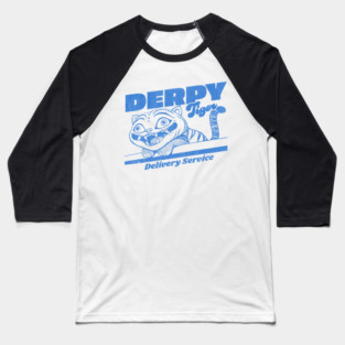 Derpy-Tiger Baseball T-Shirt