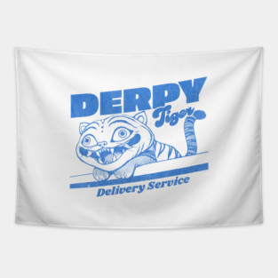 Derpy-Tiger Tapestry