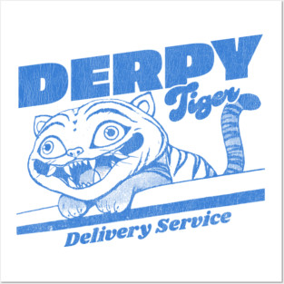 Derpy-Tiger Posters and Art