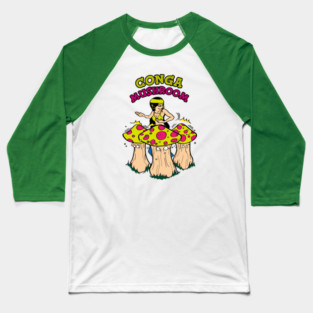 CONGA MUSHROOM Baseball T-Shirt