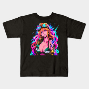 Nami – Navigator of the Straw Hat Pirates Tee Kids T-Shirt