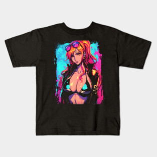 Nami – Navigator of the Straw Hat Pirates Tee Kids T-Shirt