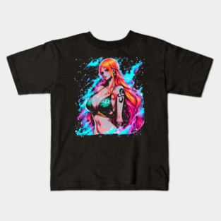Nami – Navigator of the Straw Hat Pirates Tee Kids T-Shirt