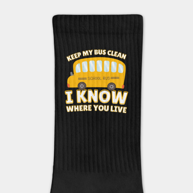 Funny School Bus Driver by The WYLD Tribe