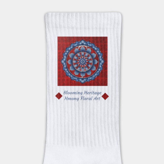 Blooming Heritage: Hmong Floral Art by Pimcolle