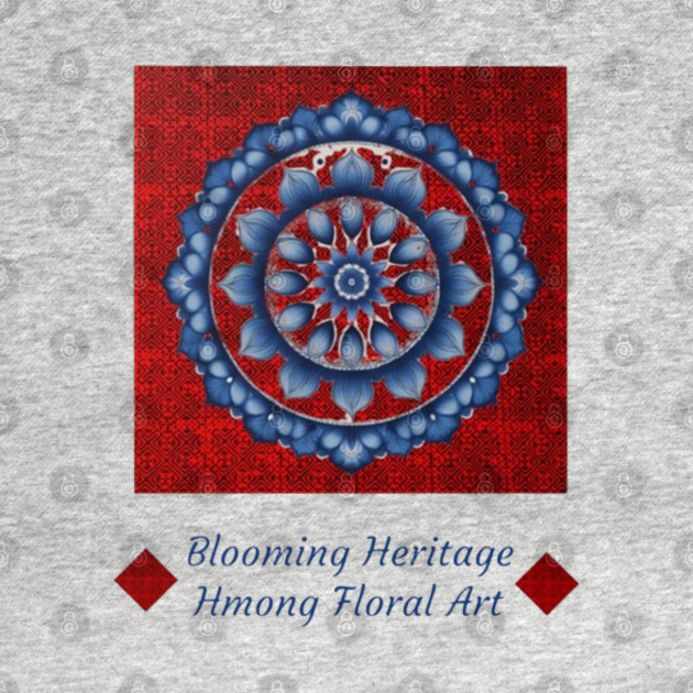 Blooming Heritage: Hmong Floral Art by Pimcolle