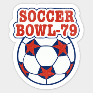 Retro Soccer Bowl 1979 Defunct Soccer League of North America Sticker