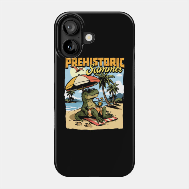 Prehistoric Summer Phone Case by GoshWow®