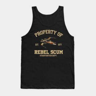 Property of rebel scum Tank Top