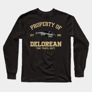 Property of delorean Long Sleeve T-Shirt