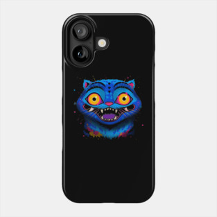 derpy tiger Phone Case