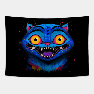 derpy tiger Tapestry