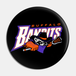 Buffalo Bandits Raccoon Logo Pin