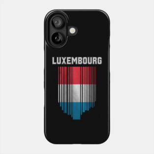 Luxembourg flag Lëtzebuerg Phone Case
