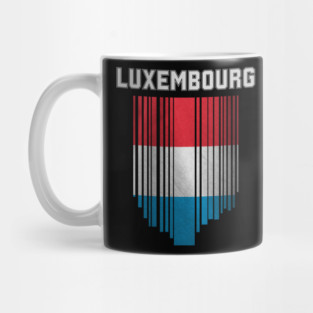 Luxembourg flag Lëtzebuerg Mug
