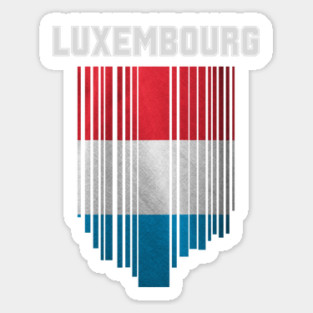 Luxembourg flag Lëtzebuerg Magnet