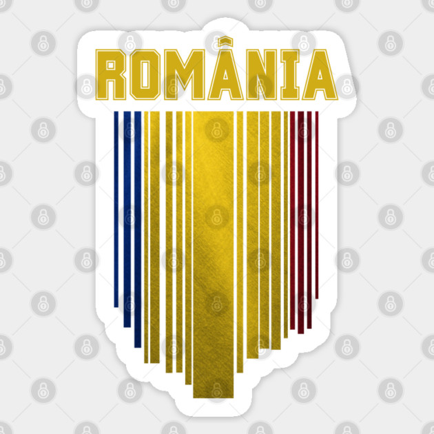 Romania flag, romanian flag Sticker by eka123