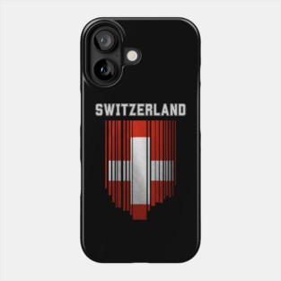 Switzerland flag, swiss flag Phone Case
