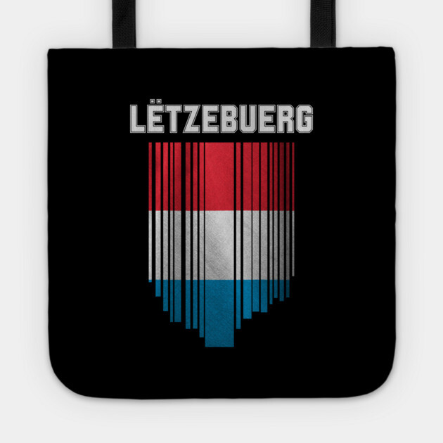 Luxembourg flag Lëtzebuerg Tote by eka123