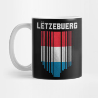 Luxembourg flag Lëtzebuerg Mug