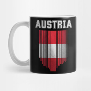 Austria flag, austrian flag Mug