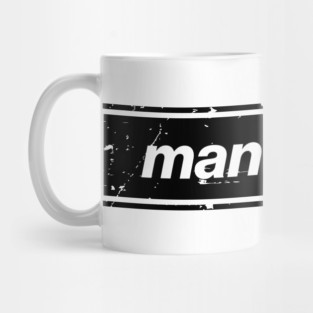 The Manchester Indie Music Mancunian Black Mug