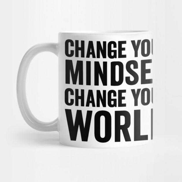 Change Your Mindset, Change Your World. Motivational Gift by Harriet's Store