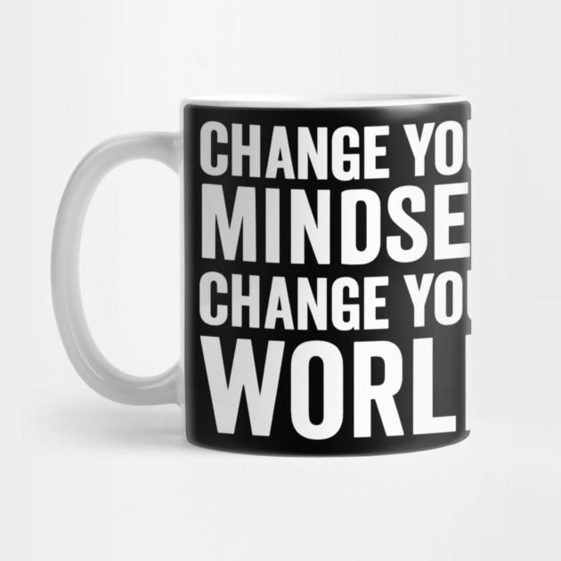 Change Your Mindset, Change Your World. Motivational Gift by Harriet's Store