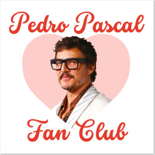 Pedro Pascal Fan Club – Certified Internet Crush Tee Posters and Art