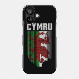 Wales flag, welsh flag Phone Case