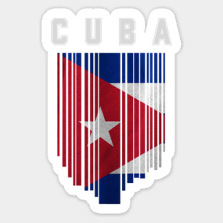 Cuba flag, cuban flag Sticker