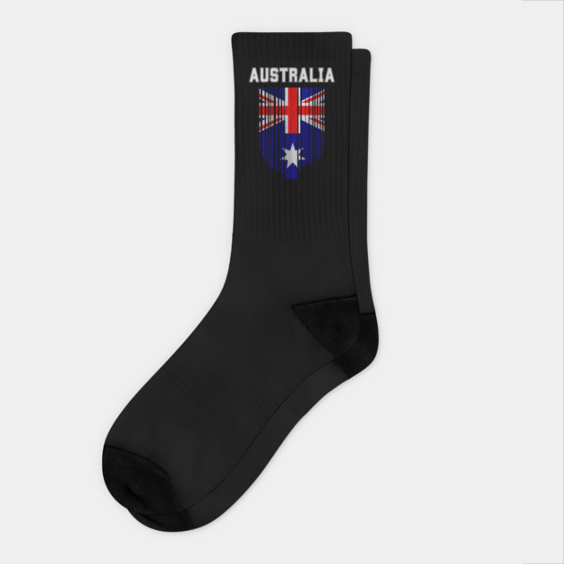 Australia flag, australian flag Socks by eka123