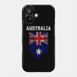 Australia flag, australian flag Phone Case