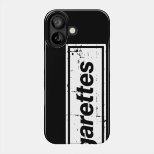 The Cigarette Loving Manchester Indie Music Mancunian White Phone Case