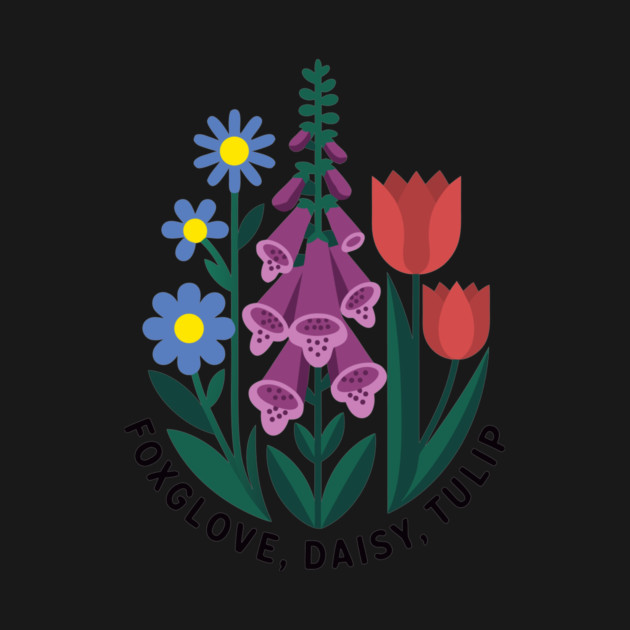 Foxglove Daisy Tulip by CreativeSage
