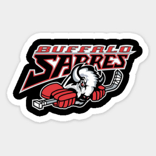 Buffalo HKY X LAX Sticker