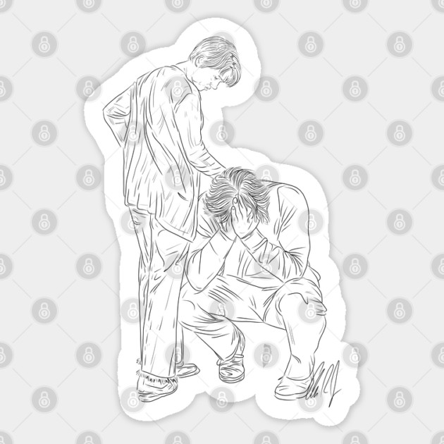 A Marriage Story: I'm Sorry Too [Outline] Sticker by 51Deesigns