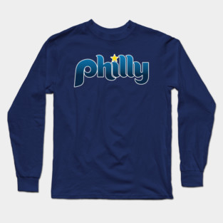 Philadelphia City Baseball "Philly" Connect Long Sleeve T-Shirt