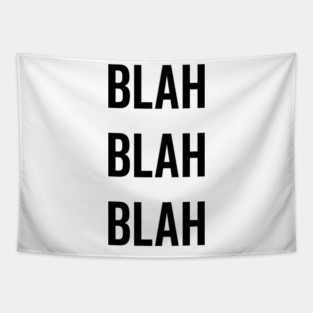 Blah Blah Blah Tapestry