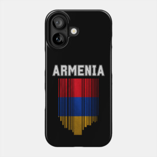 Armenia flag, armenian flag Phone Case