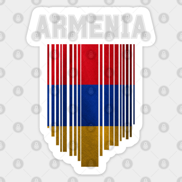 Armenia flag, armenian flag Sticker by eka123